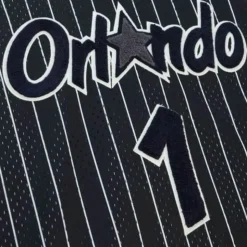 Off Court Chenille Swingman Penny Hardaway Orlando Magic 1994-95 Jersey