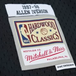 Off Court Chenille Swingman Allen Iverson Philadelphia 76Ers 2000-01 Jersey