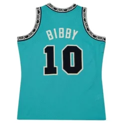 Off Court Chenille Swingman Mike Bibby Vancouver Grizzlies 1998-99 Jersey