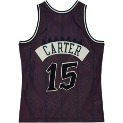 Off Court Chenille Swingman Vince Carter Toronto Raptors 1998-99 Jersey
