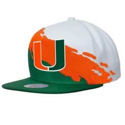 Paintbrush Snapback University Of Miami