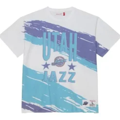 Paintbrush Sublimated Ss Tee Utah Jazz