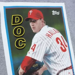 Photo Real Doc Hall Tee Philadelphia Phillies Roy Halladay