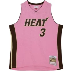 Pink Sugar Bacon Swingman Jersey Miami Heat 2005-06 Dwyane Wade