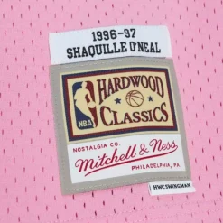 Pink Sugar Bacon Swingman Jersey Los Angeles Lakers 1996-97 Shaquille O'Neal