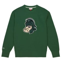 Playoff Win 2.0 Crew Vintage Michigan State University