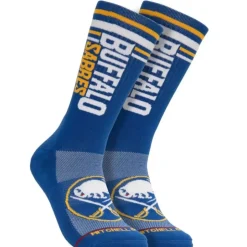 Power Play Crew Socks Buffalo Sabres