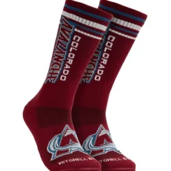 Power Play Crew Socks Colorado Avalanche