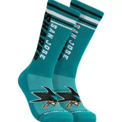 Power Play Crew Socks San Jose Sharks
