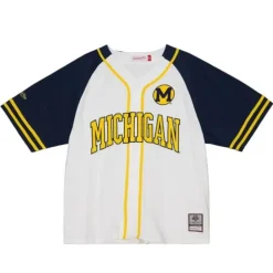 Practice Day Button Front Jersey University Of Michigan