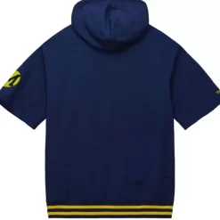 Pre-Game Ss Fleece Hoodie University Of Michigan