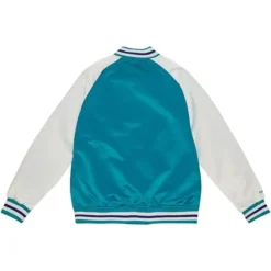 Primetime Lightweight Satin Jacket Charlotte Hornets