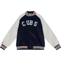 Primetime Lightweight Satin Jacket Chicago Cubs