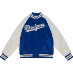 Primetime Lightweight Satin Jacket Los Angeles Dodgers