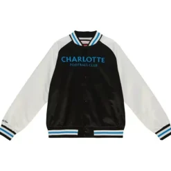 Primetime Lightweight Satin Jacket Charlotte Fc