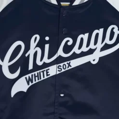 Primetime Lightweight Satin Jacket Chicago White Sox