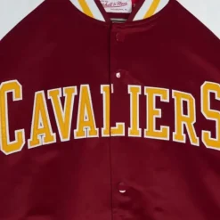 Primetime Lightweight Satin Jacket Cleveland Cavaliers