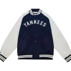 Primetime Lightweight Satin Jacket New York Yankees