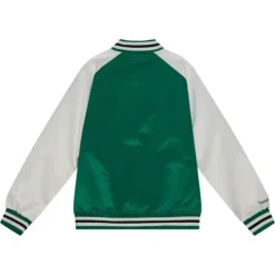 Primetime Lightweight Satin Jacket Boston Celtics