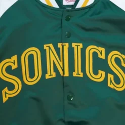 Primetime Lw Satin Jacket Seattle Supersonics