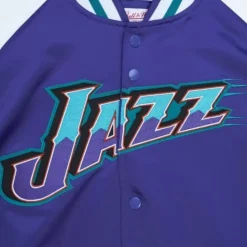 Primetime Lw Satin Jacket Utah Jazz