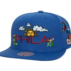 Psychedelic Snapback Hwc Philadelphia 76Ers