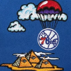 Psychedelic Snapback Hwc Philadelphia 76Ers