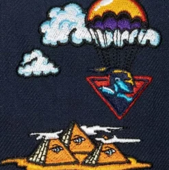 Psychedelic Snapback Hwc Golden State Warriors