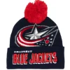 Punch Out Pom Knit Columbus Blue Jackets