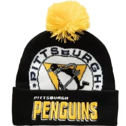 Punch Out Pom Knit Pittsburgh Penguins