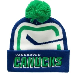Punch Out Pom Knit Vancouver Canucks
