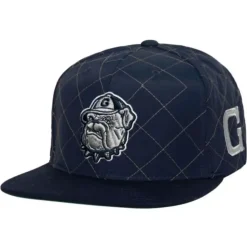 Quilted Taslan Snapback Georgetown University