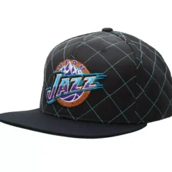 Quilted Taslan Snapback Hwc Utah Jazz