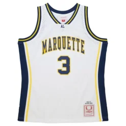 Replica Dwyane Wade Marquette University White 2002 Jersey