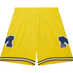 Replica University Of Michigan Maize 1991 Shorts