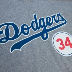 Retired Number Tee Los Angeles Dodgers Fernando Valenzuela