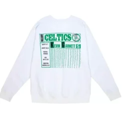 Retro Card Crew Longsleeve Boston Celtics Kevin Garnett