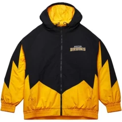 Retro Full Zip Jacket Current Logo Boston Bruins