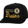 Retro Lock Up Snapback Boston Bruins