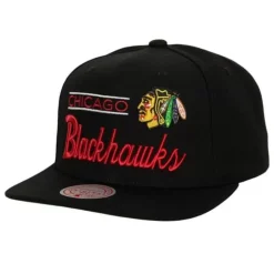 Retro Lock Up Snapback Chicago Blackhawks