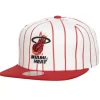 Retro Pinstripe Snapback Hwc Miami Heat