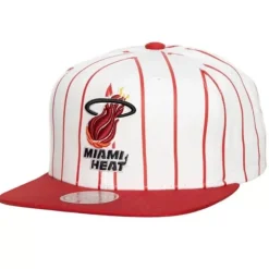 Retro Pinstripe Snapback Hwc Miami Heat