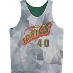 Reversible Mesh Tank Seattle Supersonics Shawn Kemp