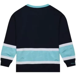 Satin Insert Fleece Crew Current Logo Seattle Kraken