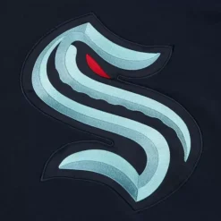 Satin Insert Fleece Crew Current Logo Seattle Kraken