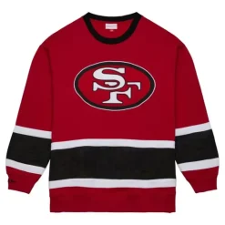 Satin Insert Fleece Crew San Francisco 49Ers