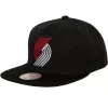 Satin Under Snapback Portland Trail Blazers