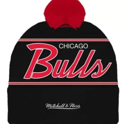 Script Pom Beanie Hwc Chicago Bulls
