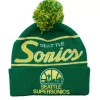 Script Pom Beanie Hwc Seattle Supersonics