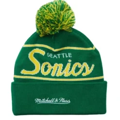 Script Pom Beanie Hwc Seattle Supersonics